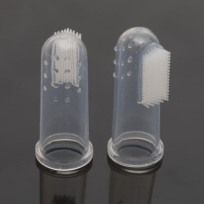 Dog Finger Toothbrush with Storage Case by HitMyNeed