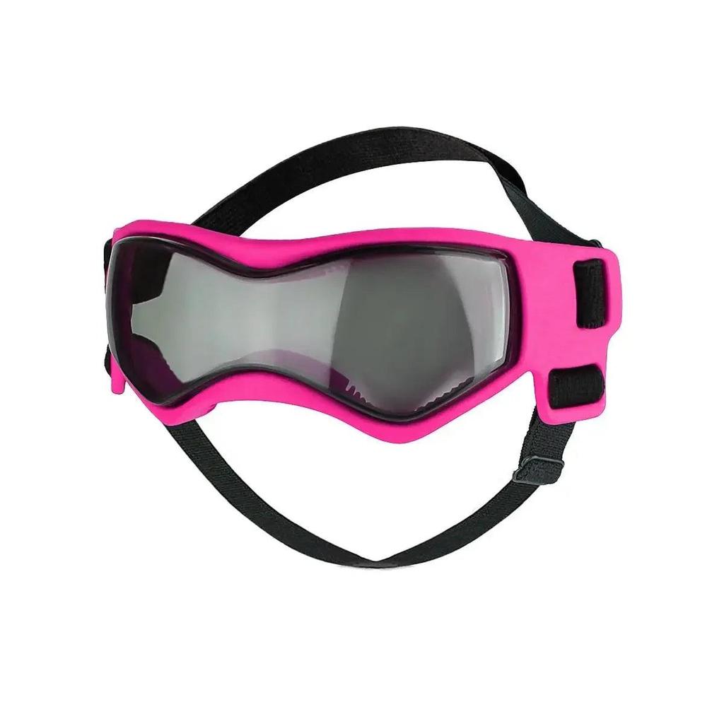 Dog Goggles with UV, Wind & Snow Protection pink by HitMyNeed