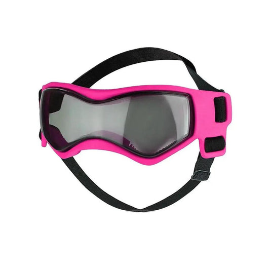 Dog Goggles with UV, Wind & Snow Protection pink by HitMyNeed