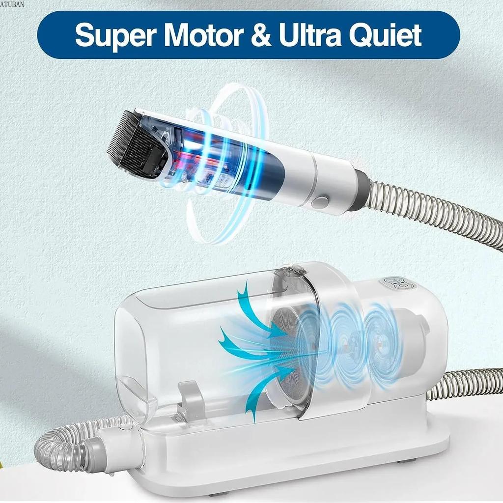 Dog Grooming Vacuum & Pet Grooming Kit 2.3L by HitMyNeed