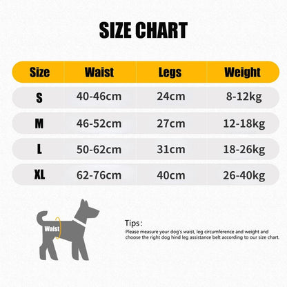 Dog Lift Harness for Large Dogs Rear Leg Support by HitMyNeed