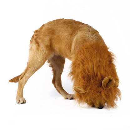 Dog Lion Mane Wig for Large Breeds by HitMyNeed