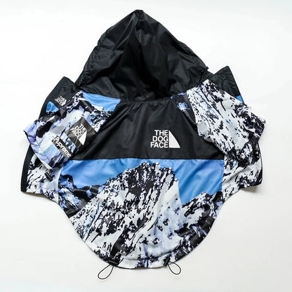 Dog Raincoat with Hood for Small to Large Dogs blue xxl by HitMyNeed