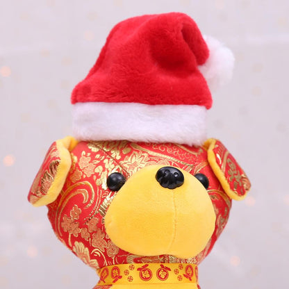 Dog Santa Hat Christmas Pet Headwear by HitMyNeed