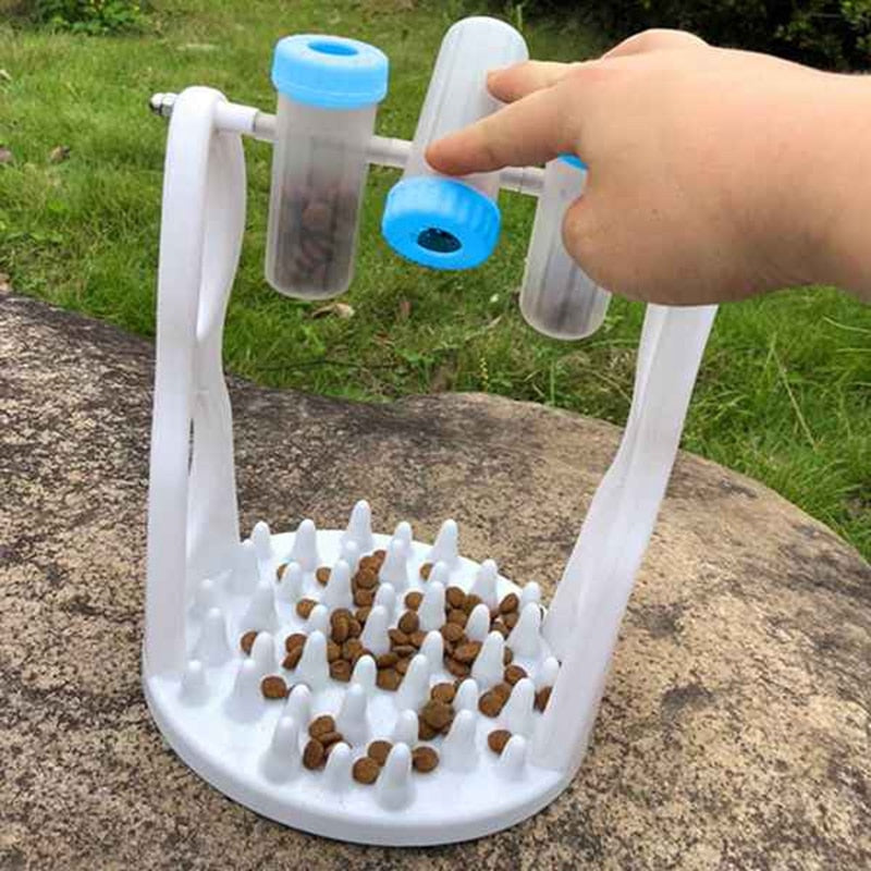 Dog Slow Feeder Interactive Treat Dispenser Toy by HitMyNeed