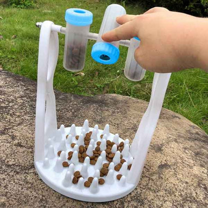 Dog Slow Feeder Interactive Treat Dispenser Toy by HitMyNeed
