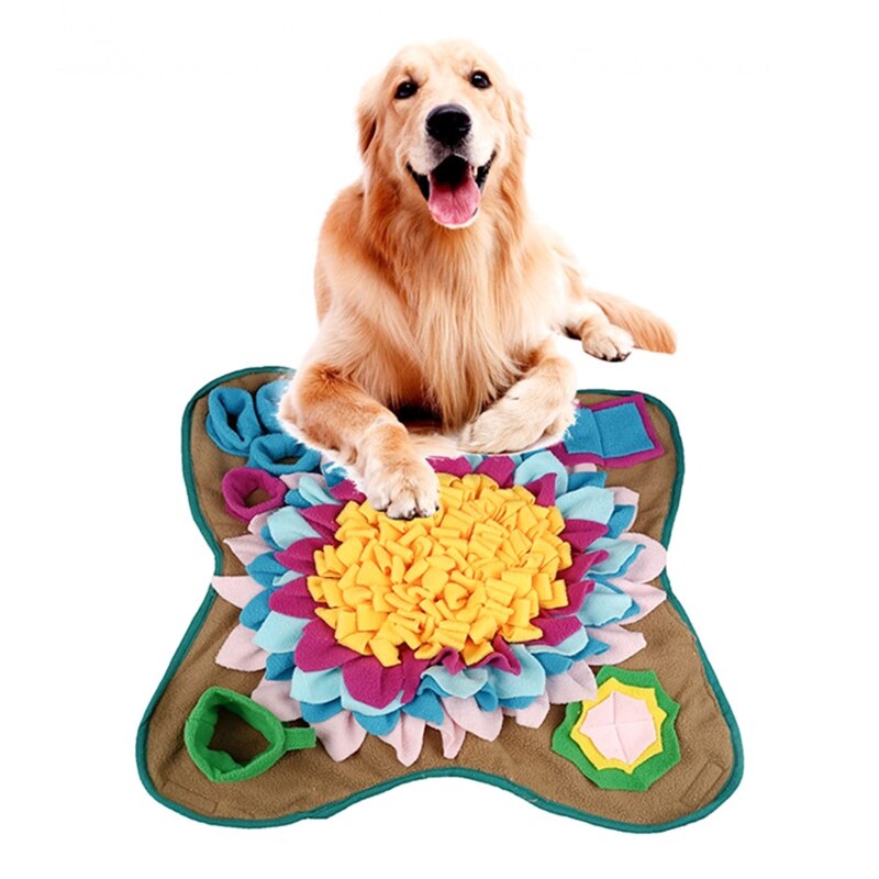 Dog Snuffle Mat Sniffing Carpet 50 x 50 cm by HitMyNeed