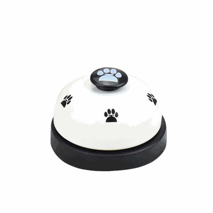 Dog Training Bell with Paw Print Design by HitMyNeed