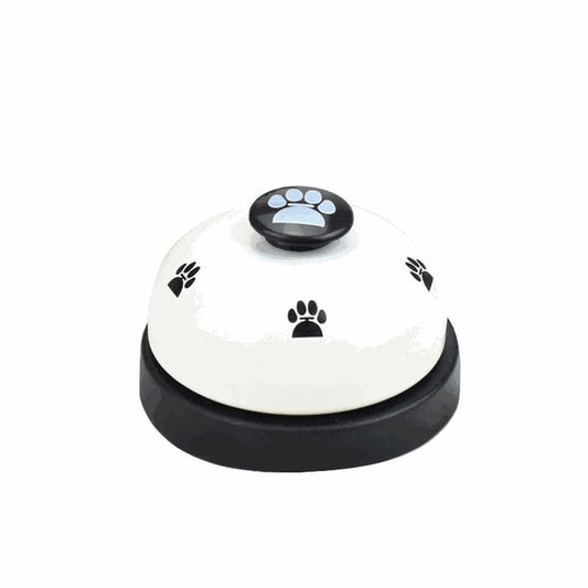 Dog Training Bell with Paw Print Design by HitMyNeed