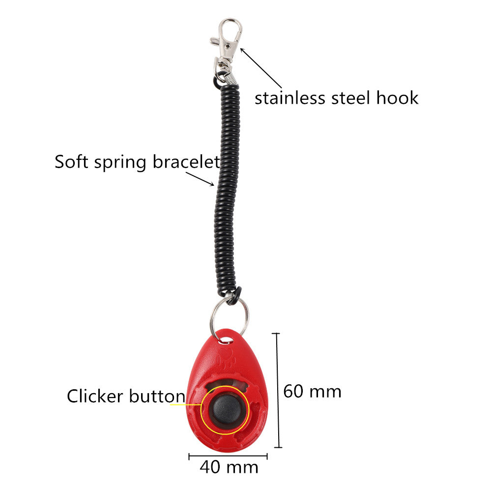 Dog Training Clicker with Wrist Strap by HitMyNeed