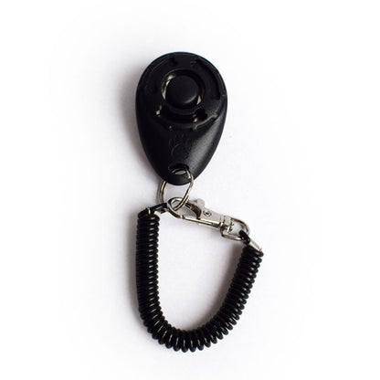 Dog Training Clicker with Wrist Strap black by HitMyNeed