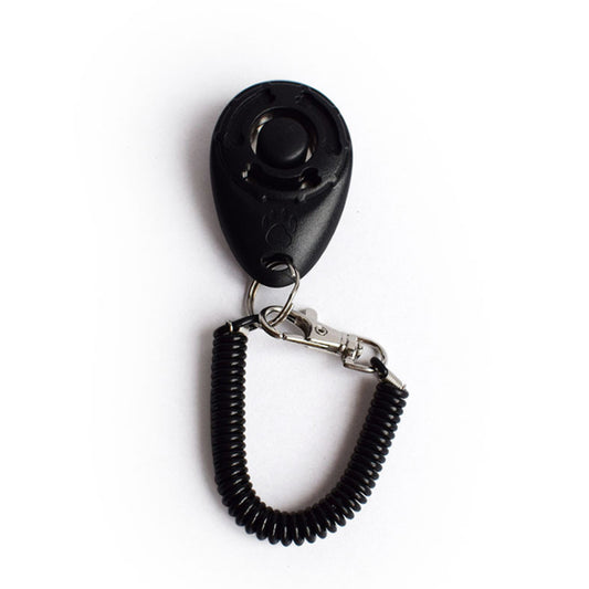 Dog Training Clicker with Wrist Strap black by HitMyNeed