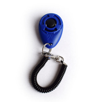 Dog Training Clicker with Wrist Strap blue by HitMyNeed