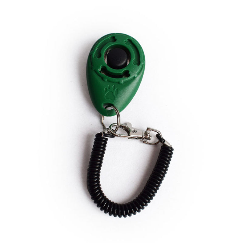 Dog Training Clicker with Wrist Strap green by HitMyNeed