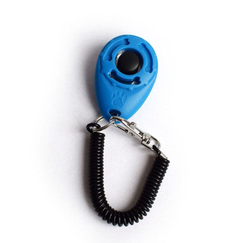 Dog Training Clicker with Wrist Strap light-blue by HitMyNeed
