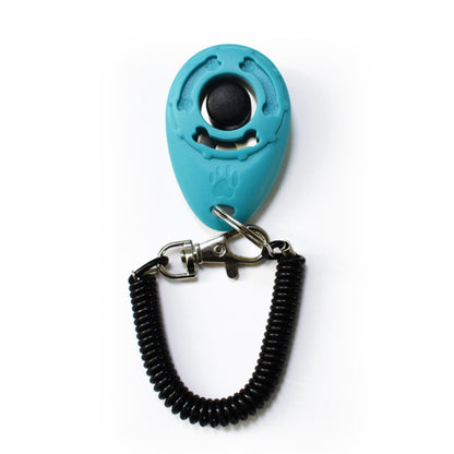 Dog Training Clicker with Wrist Strap sky-blue by HitMyNeed