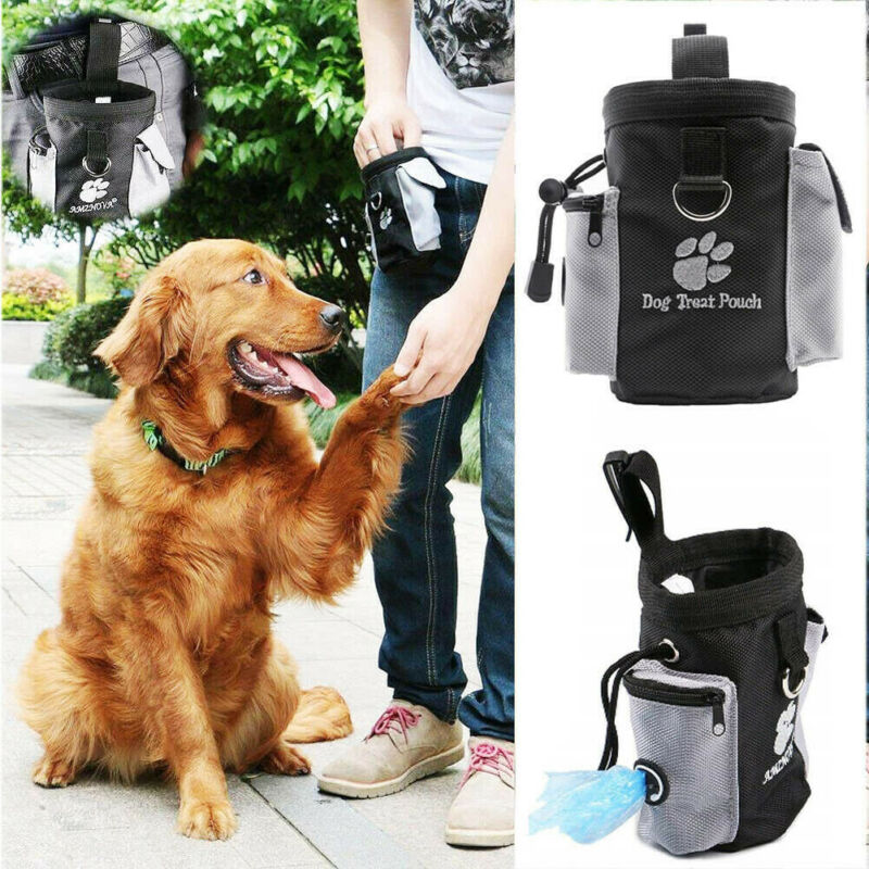 Dog Training Treat Pouch with Waste Bag Dispenser by HitMyNeed
