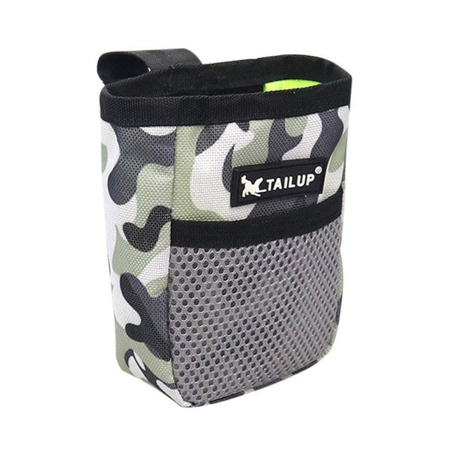 Dog Treat Pouch Snack Carrier with Belt Clip 01-camouflage by HitMyNeed
