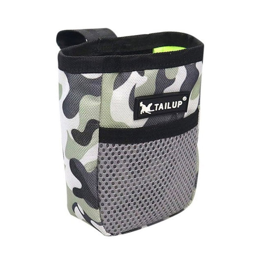 Dog Treat Pouch Snack Carrier with Belt Clip 01-camouflage by HitMyNeed