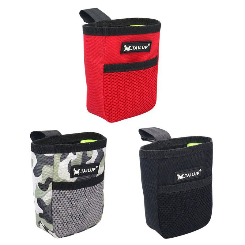 Dog Treat Pouch Snack Carrier with Belt Clip by HitMyNeed