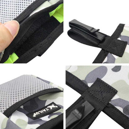 Dog Treat Pouch Snack Carrier with Belt Clip by HitMyNeed