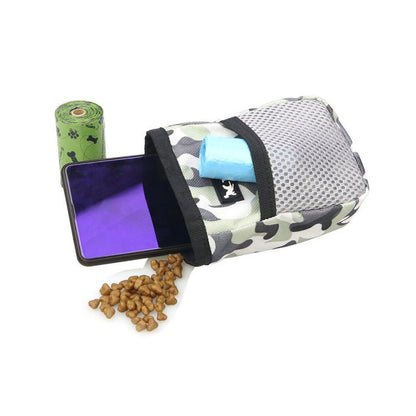 Dog Treat Pouch Snack Carrier with Belt Clip by HitMyNeed