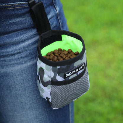 Dog Treat Pouch Snack Carrier with Belt Clip by HitMyNeed