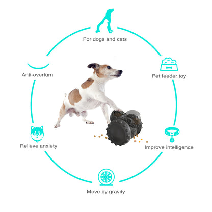 Dog Tumbler Interactive Slow Feeder Toy by HitMyNeed