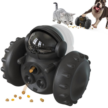 Dog Tumbler Interactive Slow Feeder Toy black by HitMyNeed