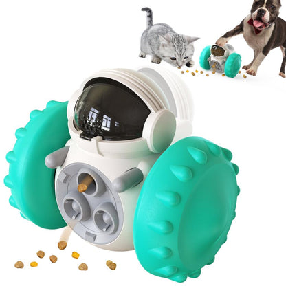 Dog Tumbler Interactive Slow Feeder Toy blue by HitMyNeed