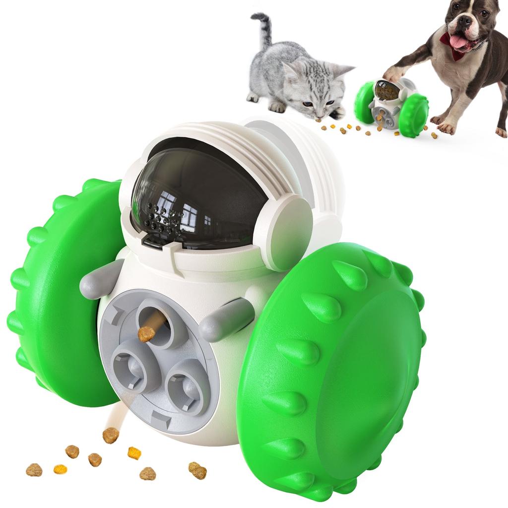 Dog Tumbler Interactive Slow Feeder Toy green by HitMyNeed