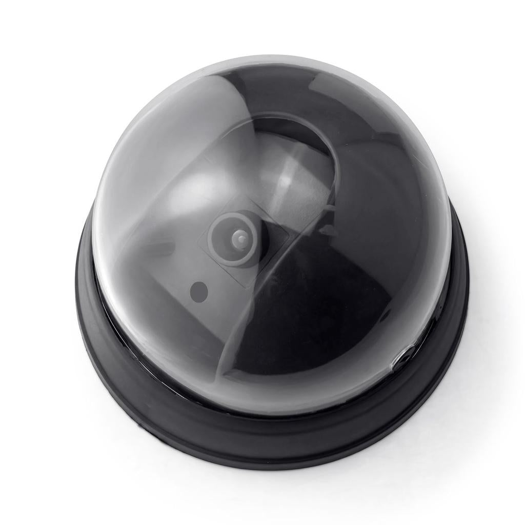 Dome Dummy CCTV Camera with Flashing LED Light by HitMyNeed