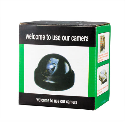 Dome Dummy CCTV Camera with Flashing LED Light by HitMyNeed