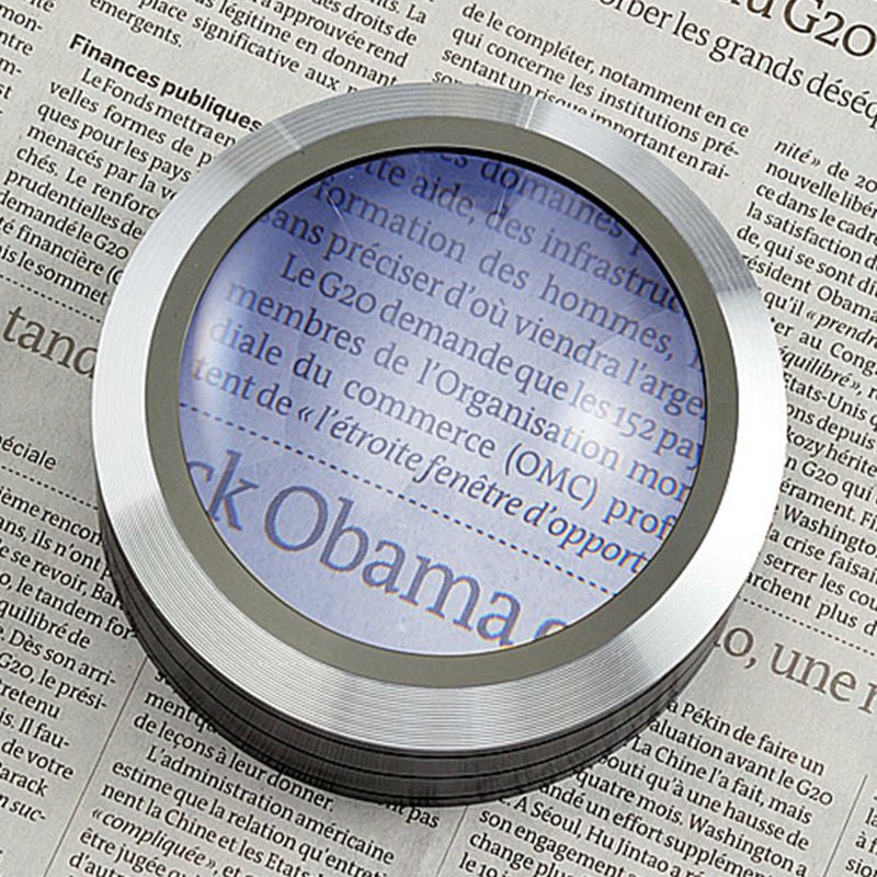 Dome Magnifier with Adjustable Zoom and LED Light by HitMyNeed