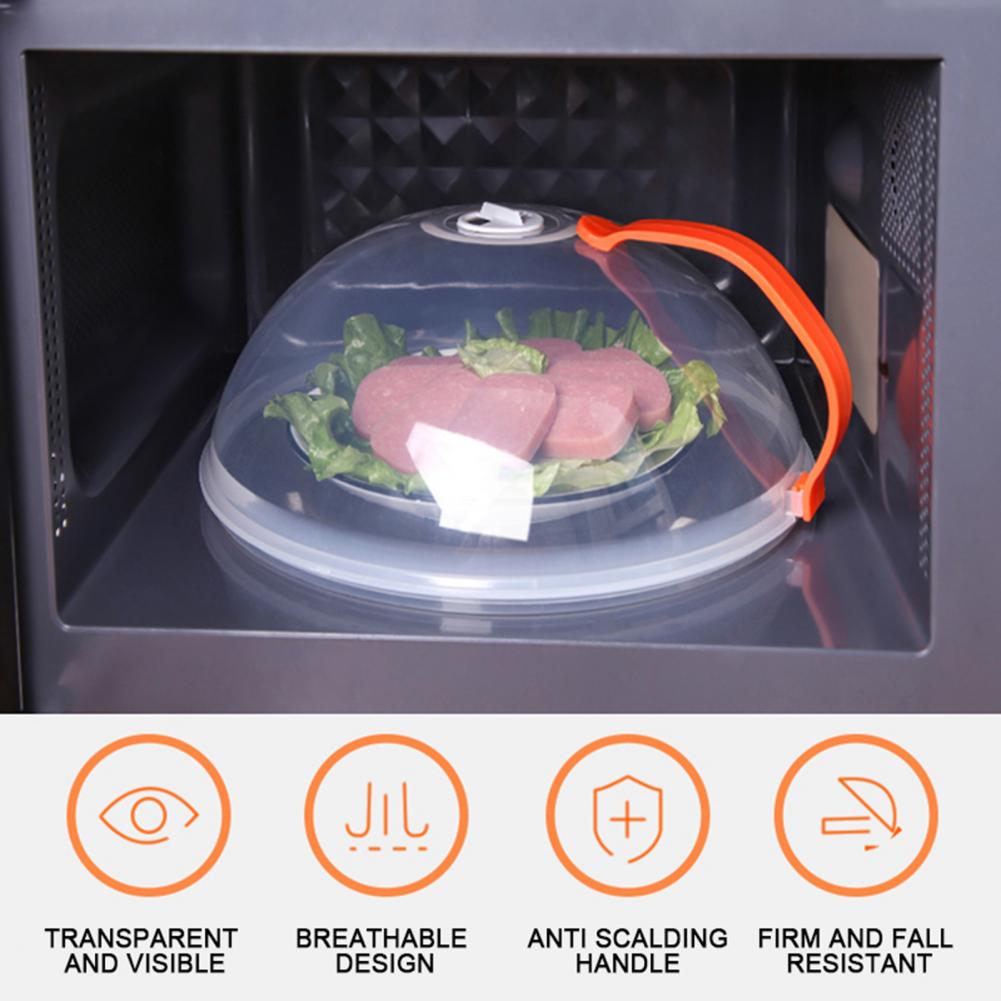 Dome Microwave Splash Cover with Handle by HitMyNeed