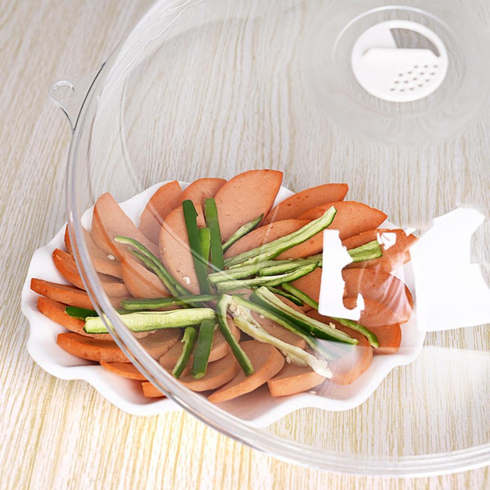 Dome Microwave Splash Cover with Handle by HitMyNeed