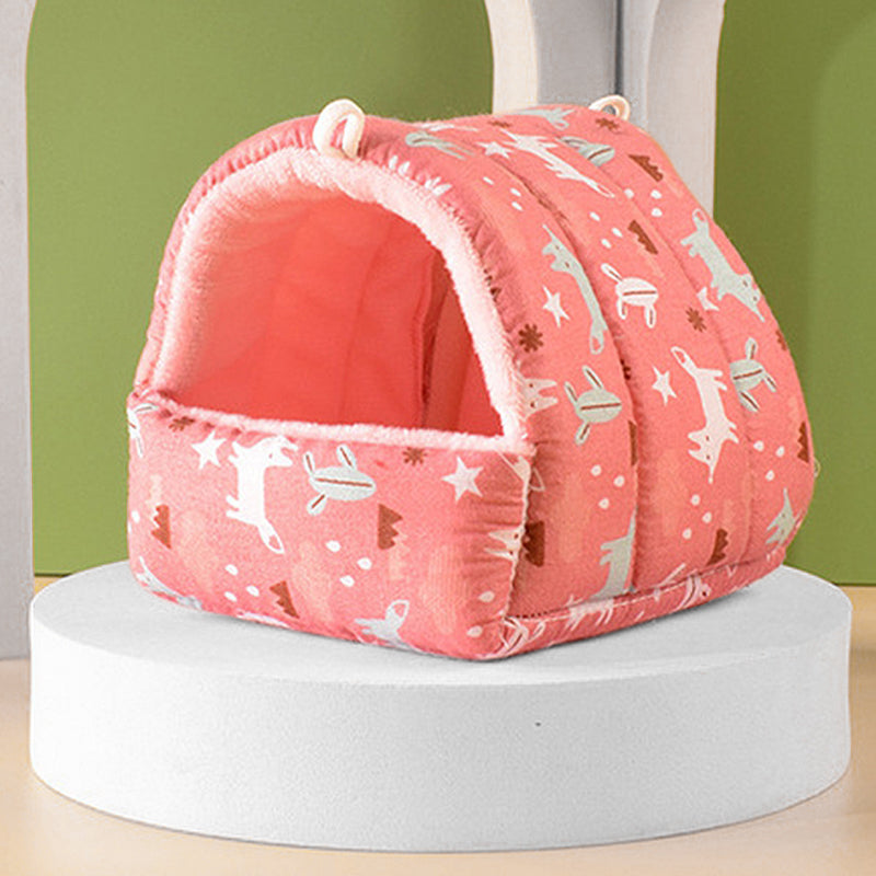 Dome Style Cotton Bed for Rabbits and Small Pets hamster-cage-3 xs-8x8cm by HitMyNeed