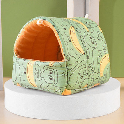Dome Style Cotton Bed for Rabbits and Small Pets hamster-cage-5 xs-8x8cm by HitMyNeed