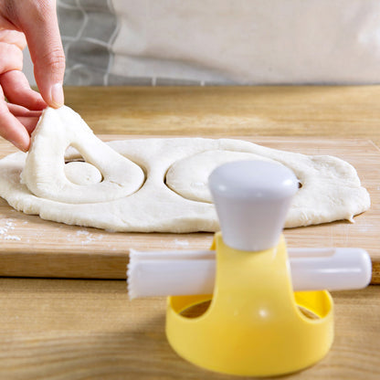 Donut Plastic Mold Maker Cutter with Dipping Tongs by HitMyNeed