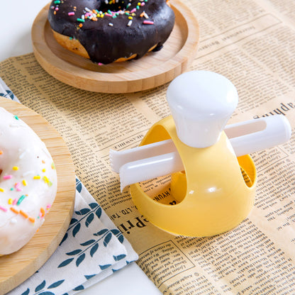 Donut Plastic Mold Maker Cutter with Dipping Tongs by HitMyNeed