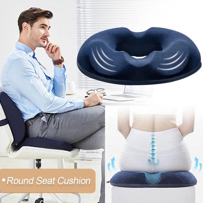 Donut Seat Cushion for Hemorrhoids & Tailbone Pain female-pink by HitMyNeed