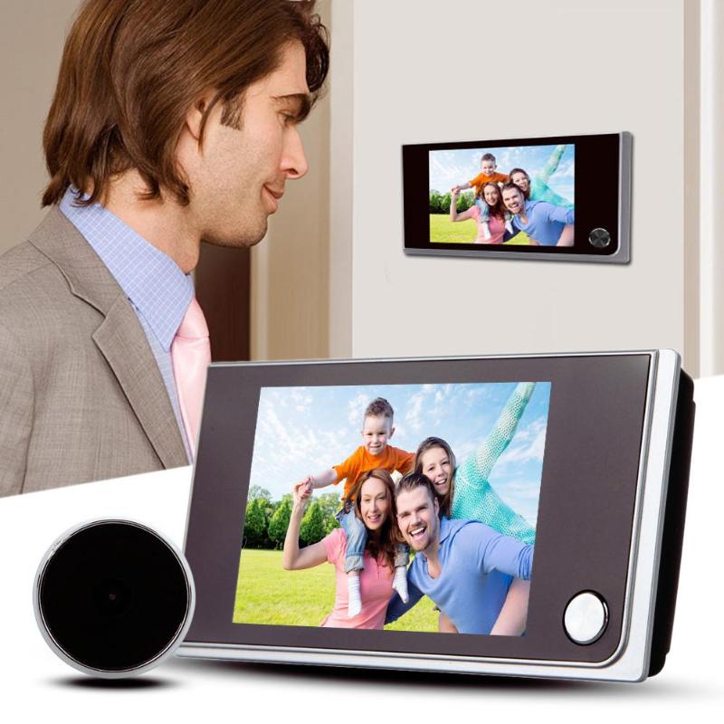 Door Camera with 3.5" LCD Home Surveillance Viewer by HitMyNeed
