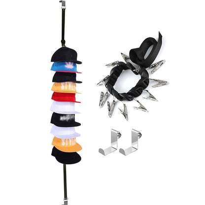 Door Hanging Ball Cap Hanger Organizer Rack by HitMyNeed