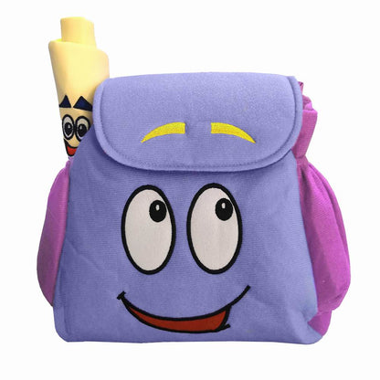 Dora Kids Backpack with Map - Cartoon School Bag by HitMyNeed