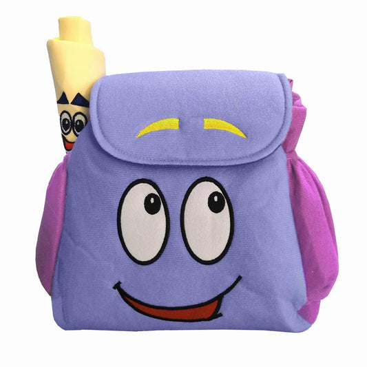 Dora Kids Backpack with Map - Cartoon School Bag by HitMyNeed