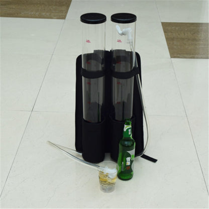Double Barrel Drink Dispenser Backpack 3L by HitMyNeed