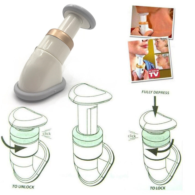 Double Chin Removal Massage Device with Springs by HitMyNeed