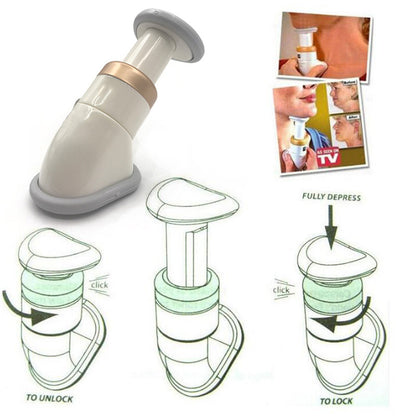Double Chin Removal Massage Device with Springs by HitMyNeed