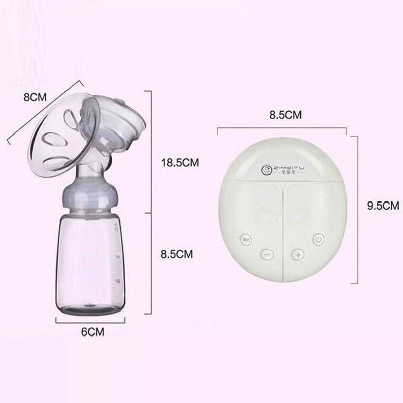 Double Electric Breast Milk Pump with USB Power by HitMyNeed