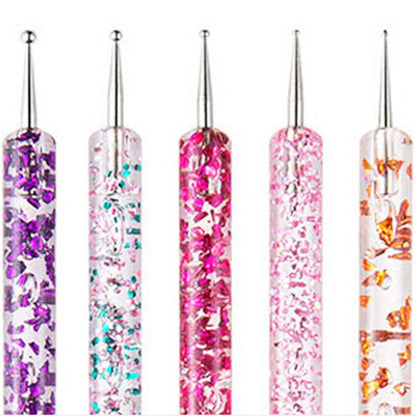 Double End Nail Dotting Pen Set (5 Pieces) by HitMyNeed